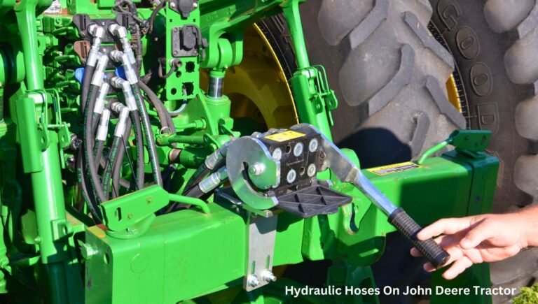 How to Disconnect Hydraulic Hose from John Deere Tractor