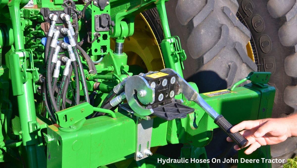 How to Disconnect Hydraulic Hose from John Deere Tractor